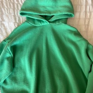 Green Long Sleeve Hoodie